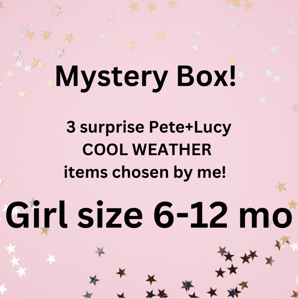 NWT Pete+Lucy Mystery Box